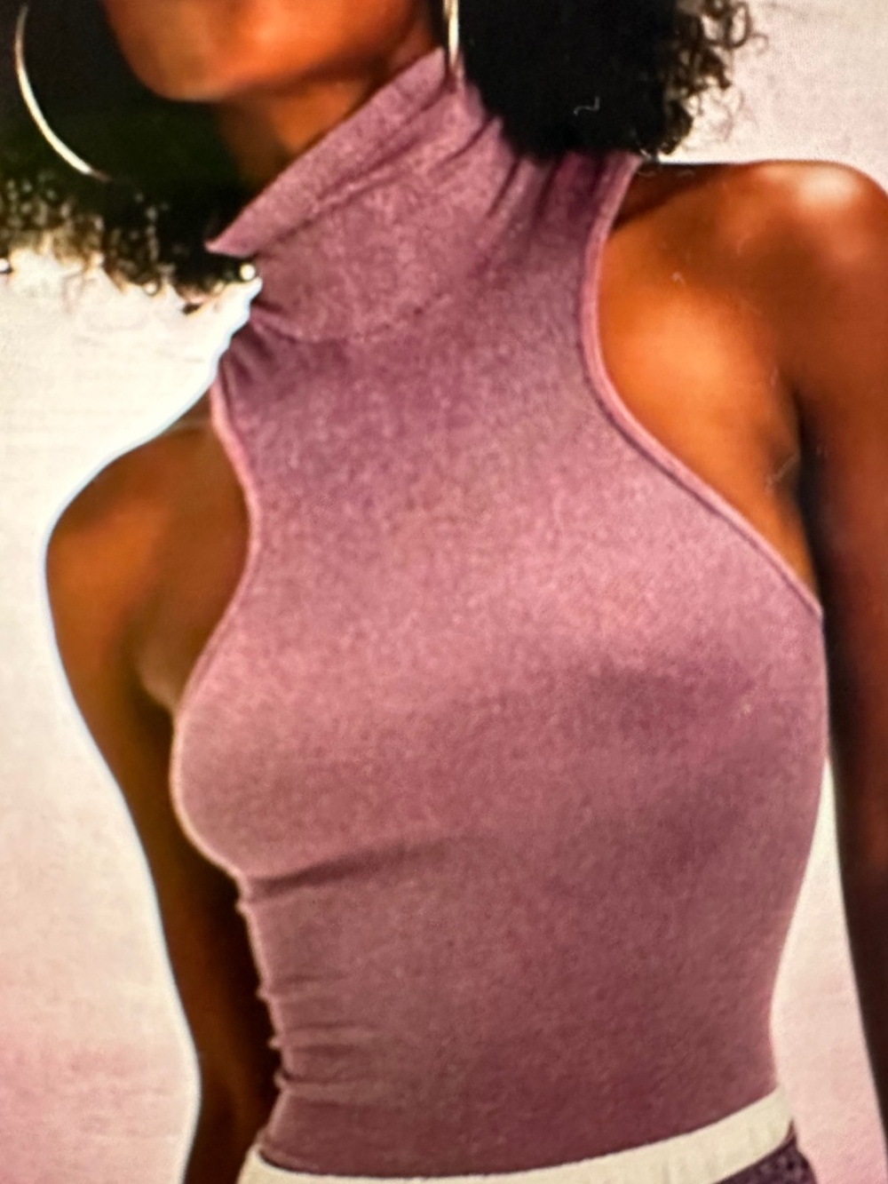 Free People Always Ready seamless halter top